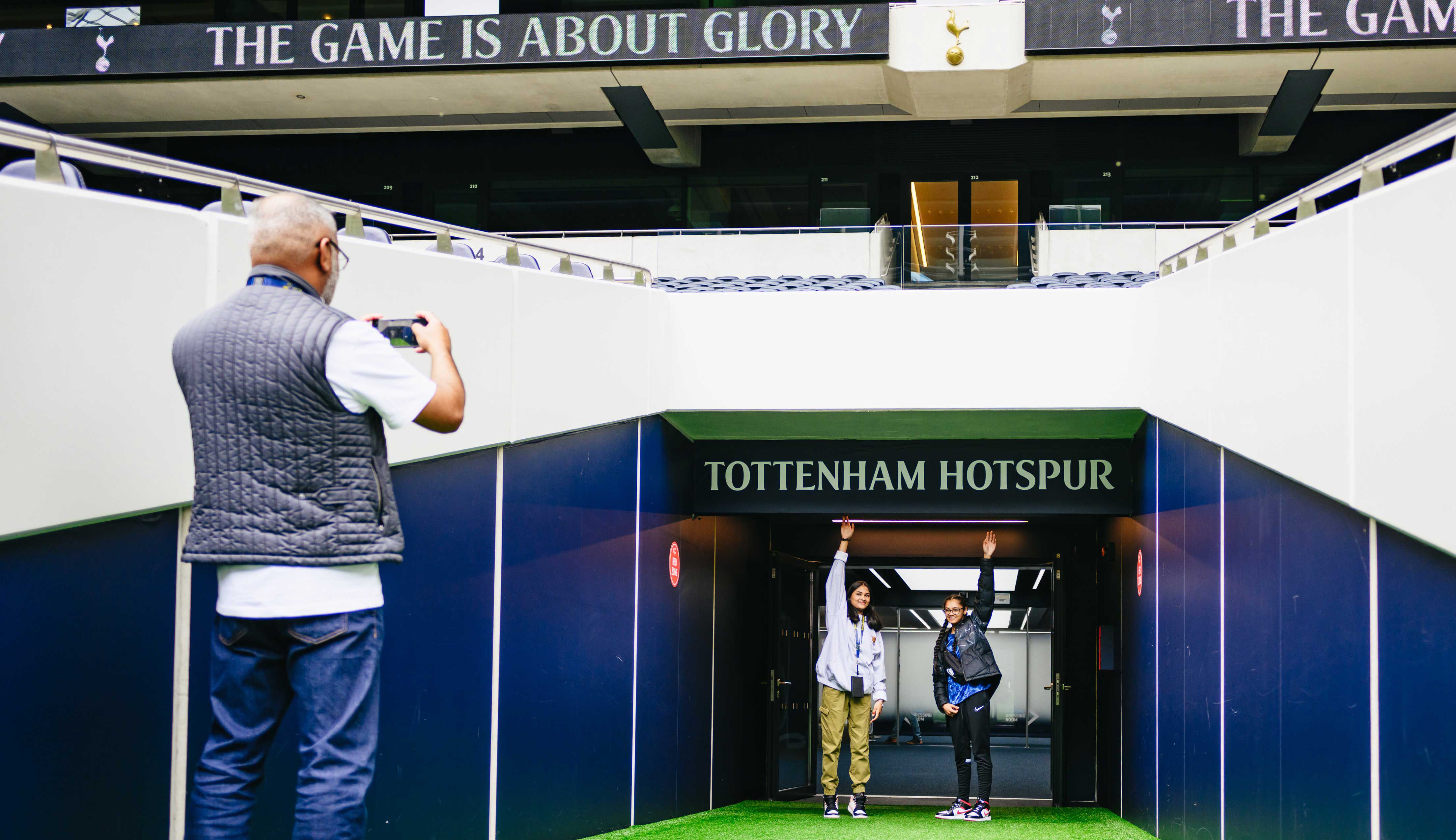 \ud83c\udfa5 Tunnel And Pitch-side Access At Tottenham Hotspur Stadium ...