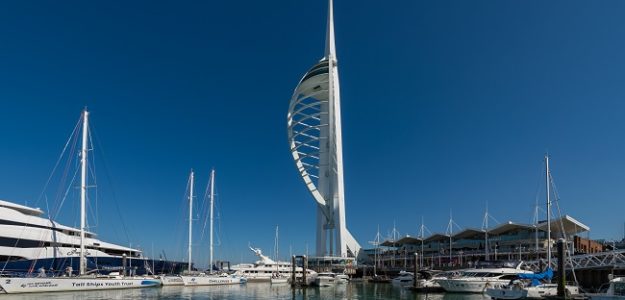 Enjoy The Views At Spinnaker Tower