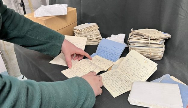 Wartime love letters unveiled at Eden Camp